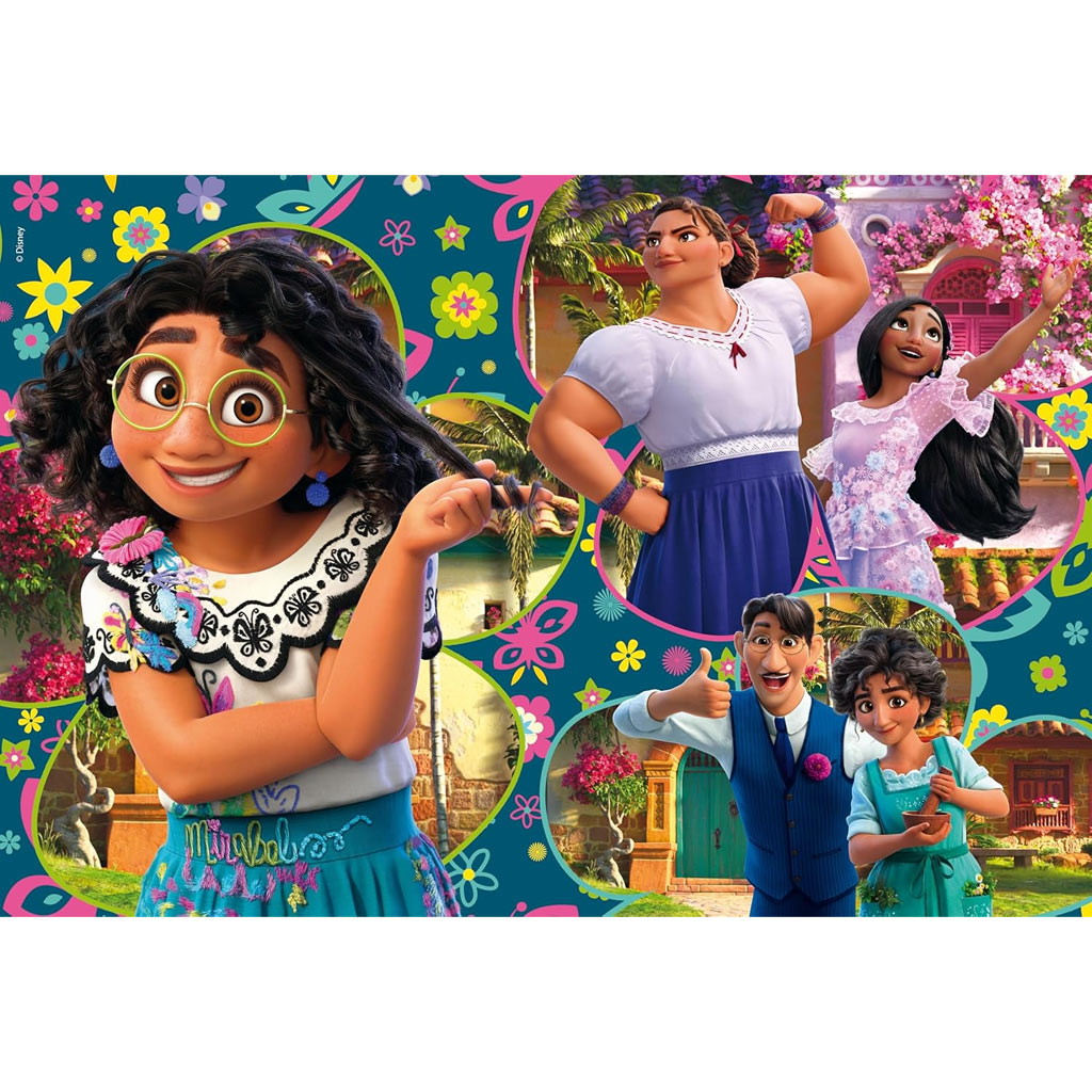 imagen de Disney Encanto 2 en 1 puzzle y colorear de 108 piezas 50x35cm - Lisciani 2
