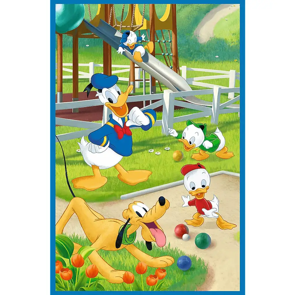 imagen de Disney: Equipo de Mickey Mouse 3x80 piezas puzzle - Trefl 3
