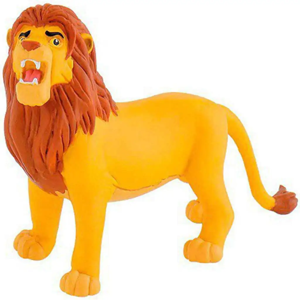 imagen de Disney: Figura de Simba del Rey León en paquete blister - Bullyland 3
