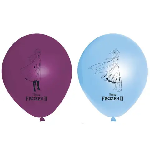 imagen de Disney: Frozen 2. Set de globos de 8 piezas de 28 cm 1