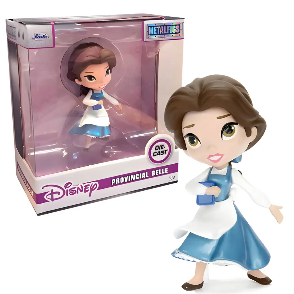 imagen de Disney: La Bella y la Bestia - Figura de metal de Bella - Simba Toys 1