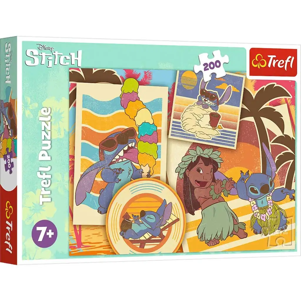 imagen de Disney: Lilo & Stitch rompecabezas de 200 piezas - Trefl 1