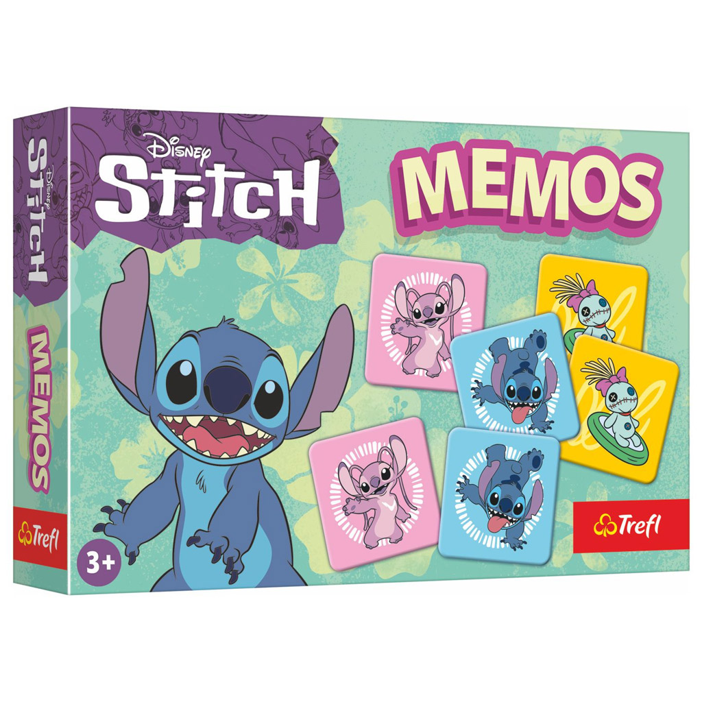 imagen de Disney: Lilo y Stitch juego de memoria - Trefl 1