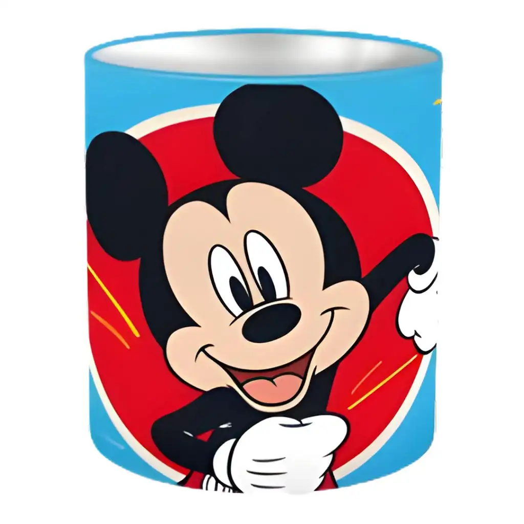 imagen de Disney Mickey ratón soporte de escritorio metálico en forma de cilindro 10x11cm 1