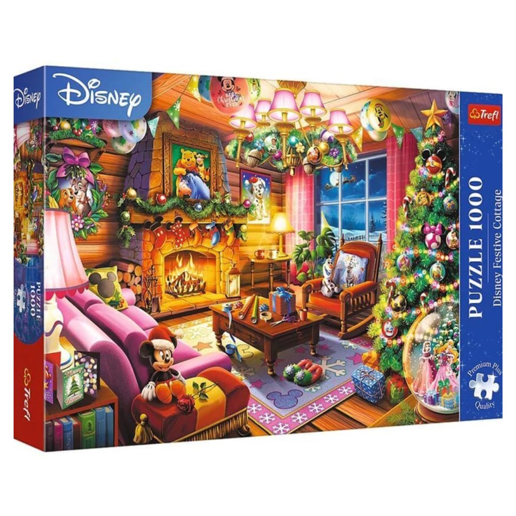imagen de Disney Navidad rompecabezas de 1000 piezas - Trefl 1