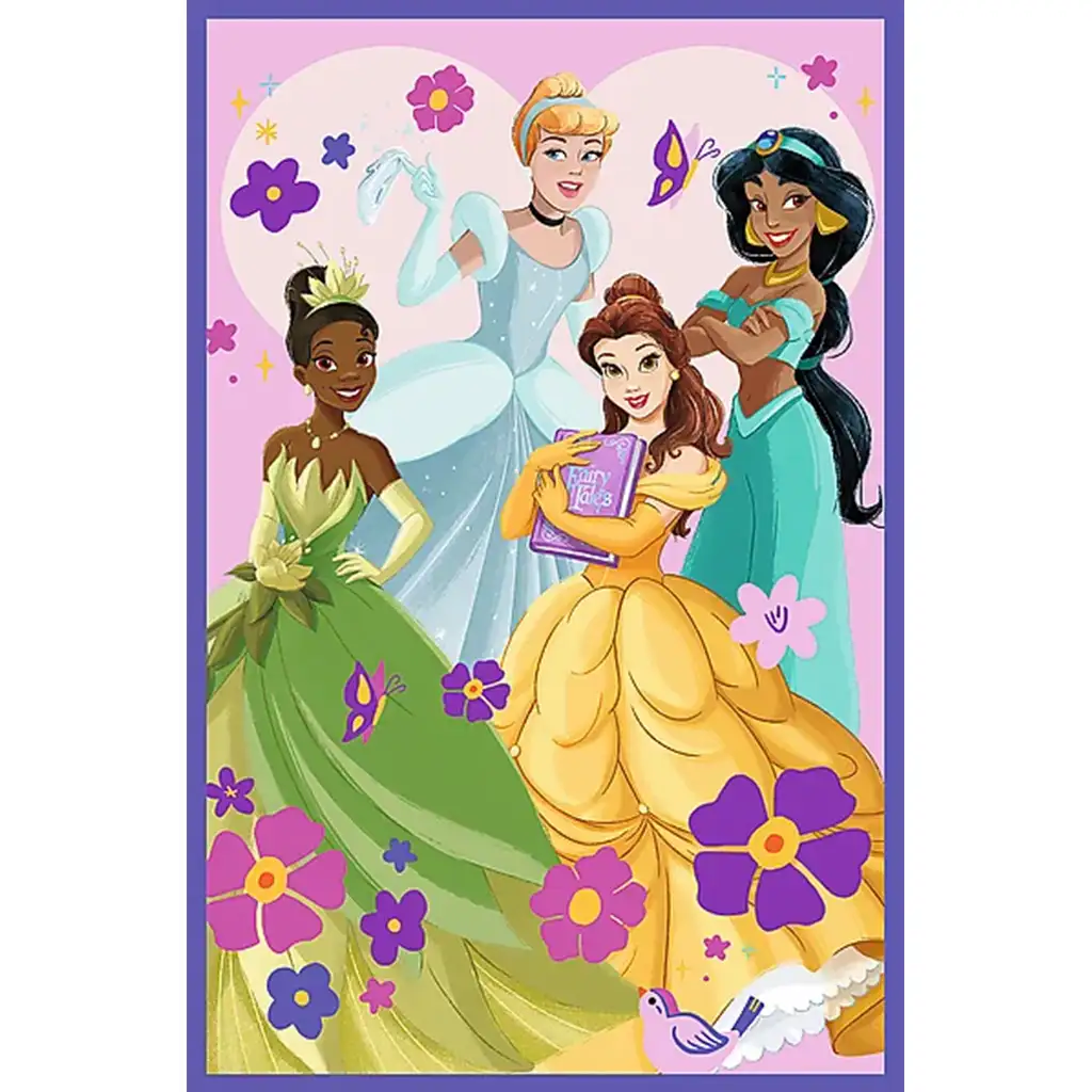 imagen de Disney princesa amigos 3x80db puzzle - Trefl 3
