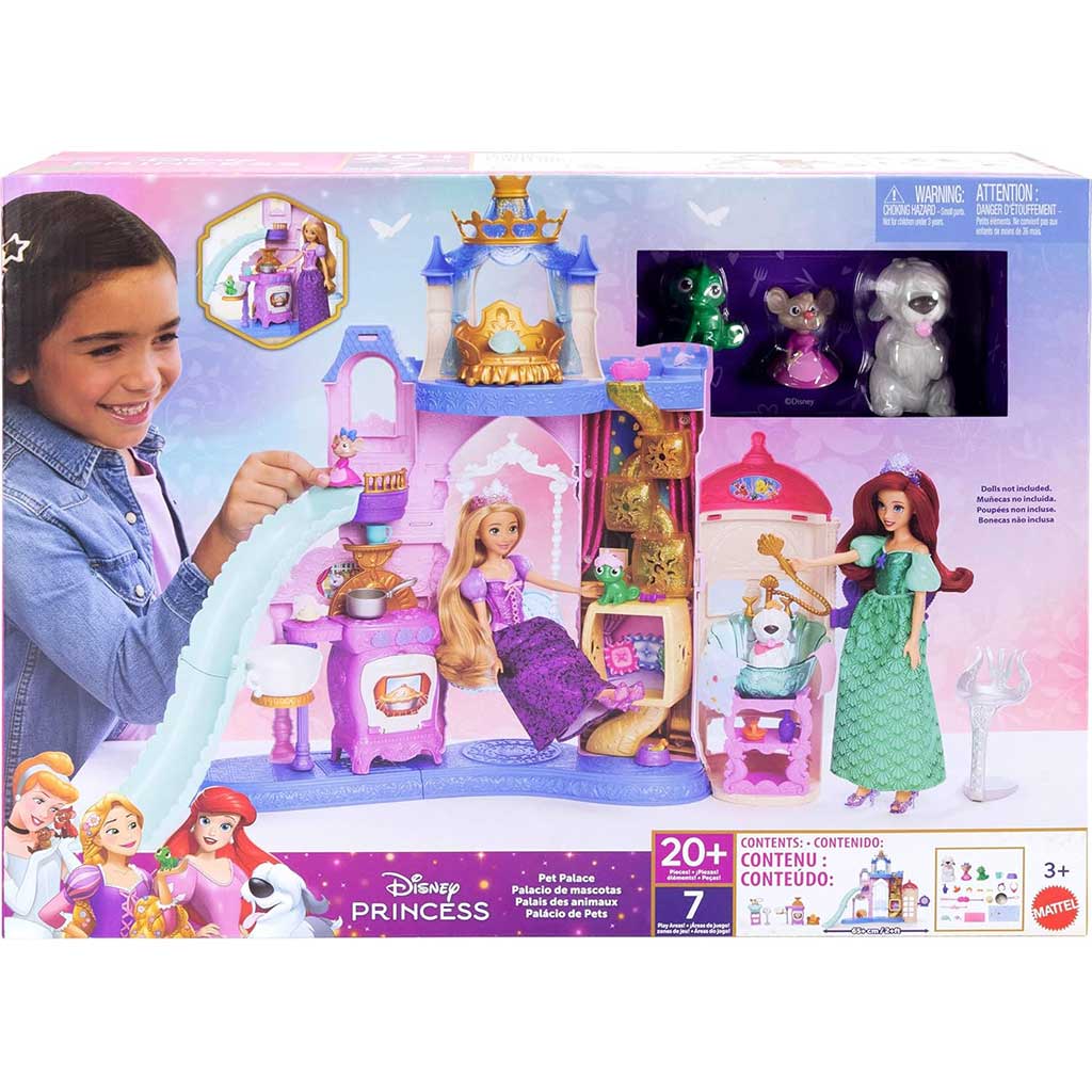 imagen de Disney Princesas: Castillo de mascotas juego - Mattel 1