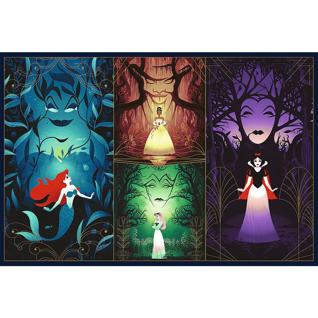 imagen de Disney princesas encantadoras 2x200 piezas puzzle - Trefl 2