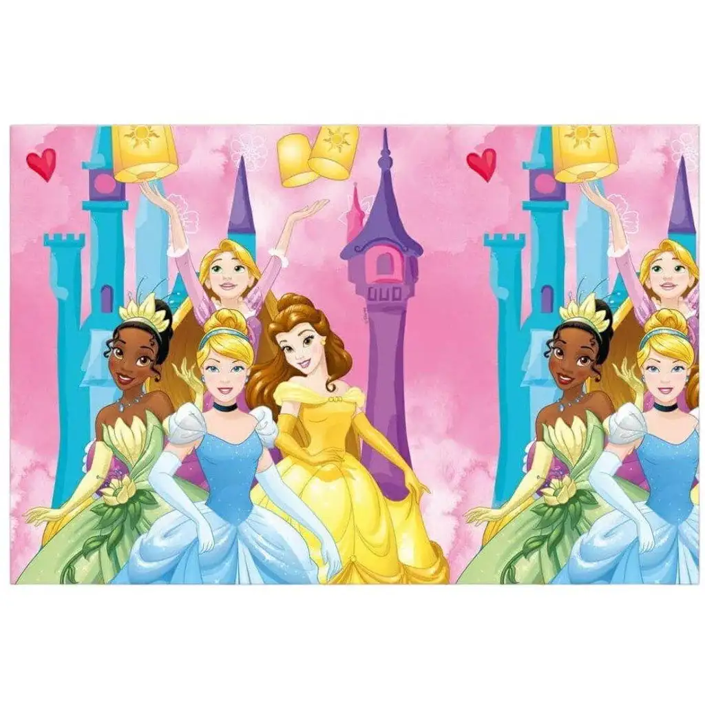 imagen de Disney Princesas: Mantel de papel 120x180cm 1