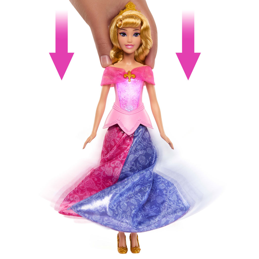 imagen de Disney Princesas - Maravillosa Transformación Aurora - Mattel 4