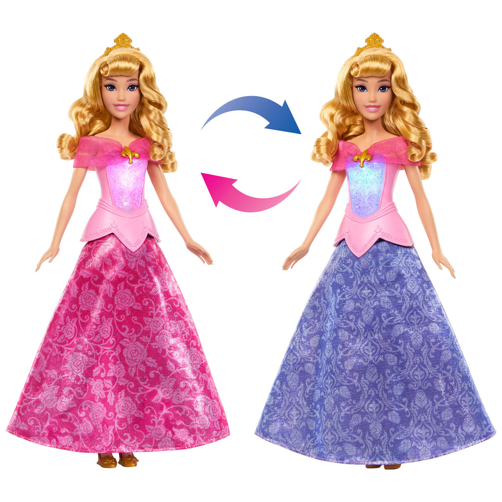 imagen de Disney Princesas - Maravillosa Transformación Aurora - Mattel 5