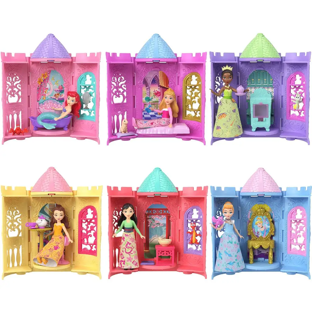 imagen de Disney Princesas: Mini Princesa sorpresa torre habitación - Mattel 2