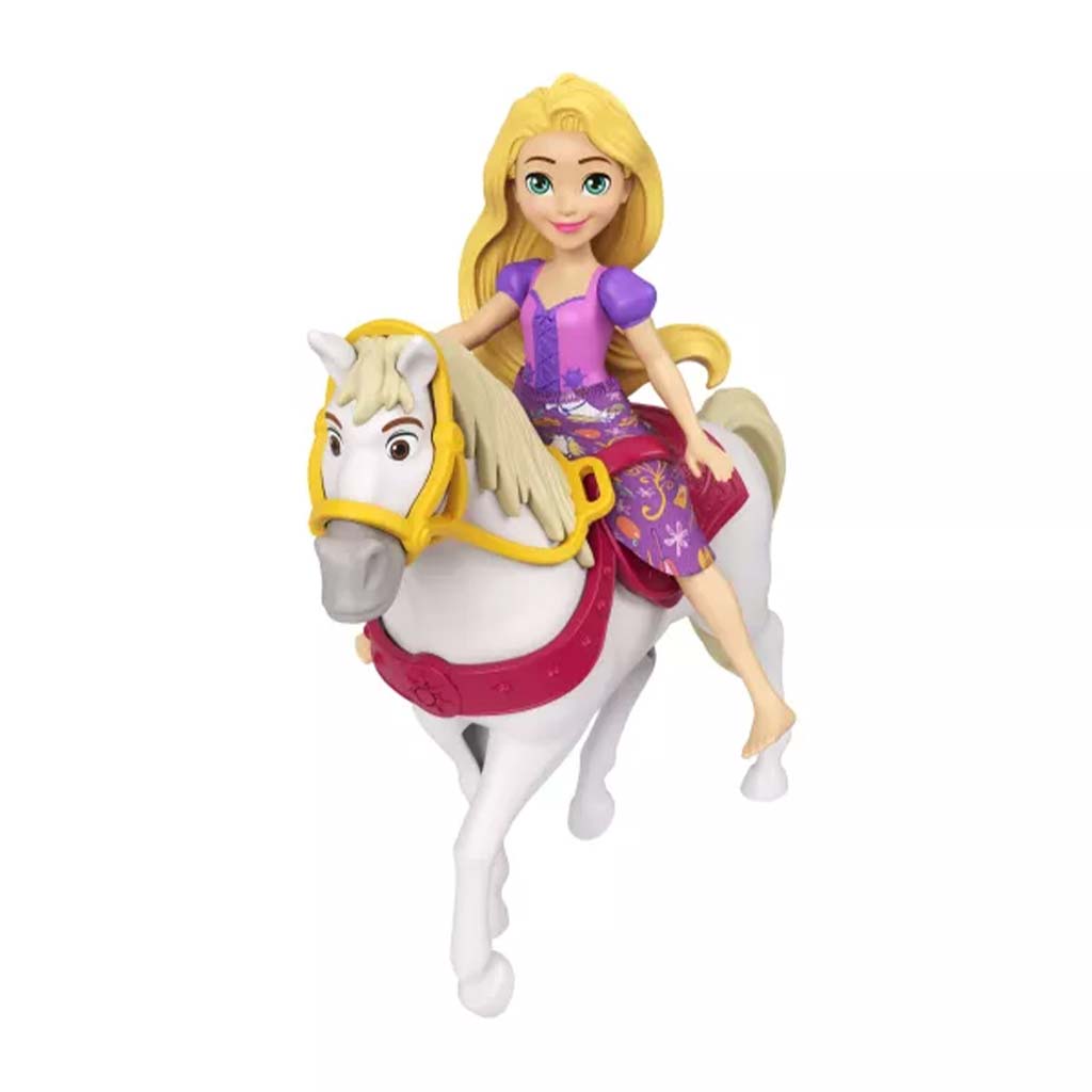 imagen de Disney Princesas: Mini Rapunzel princesa caballería real - Mattel 2