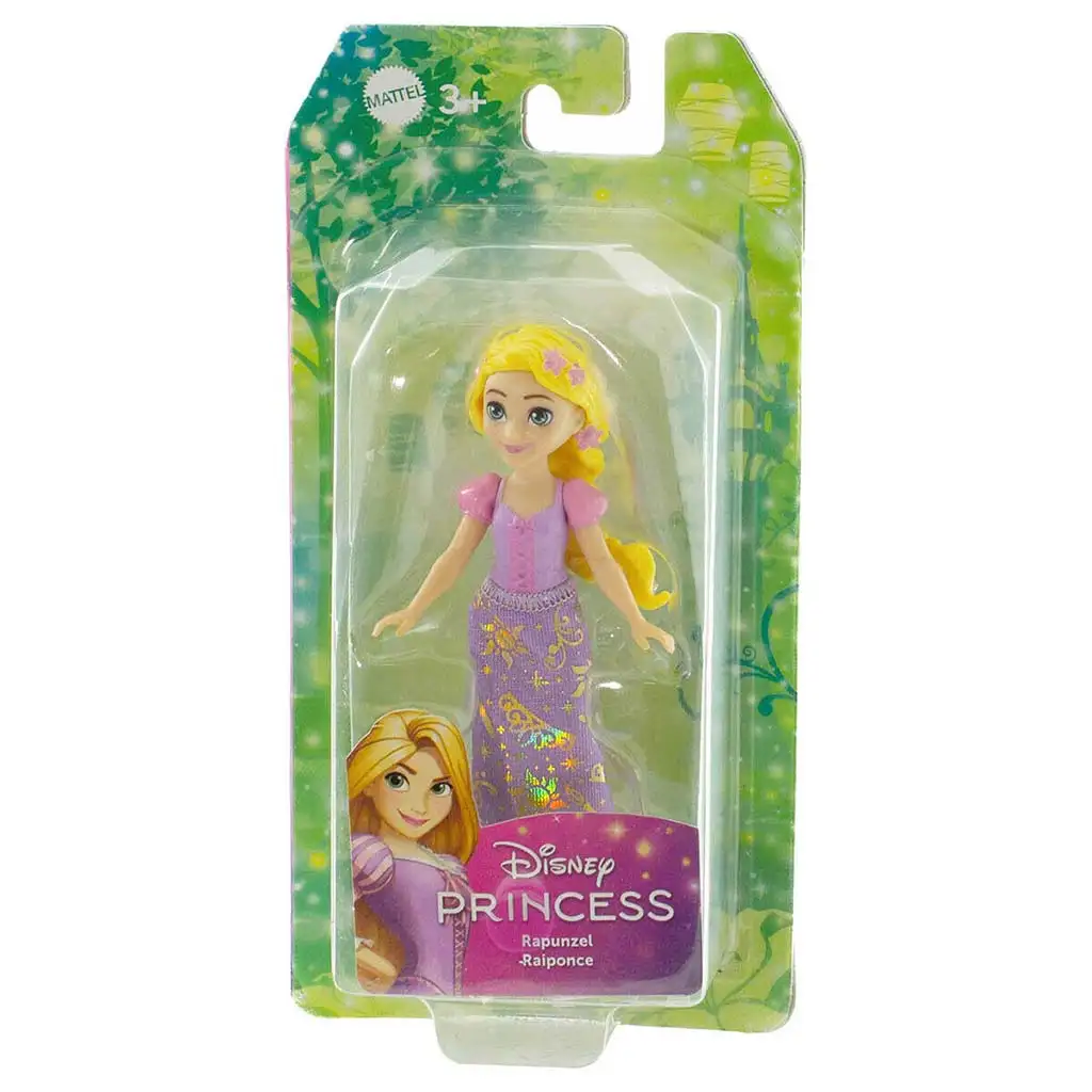 imagen de Disney Princesas: Mini Rapunzel princesa muñeca - Mattel 1