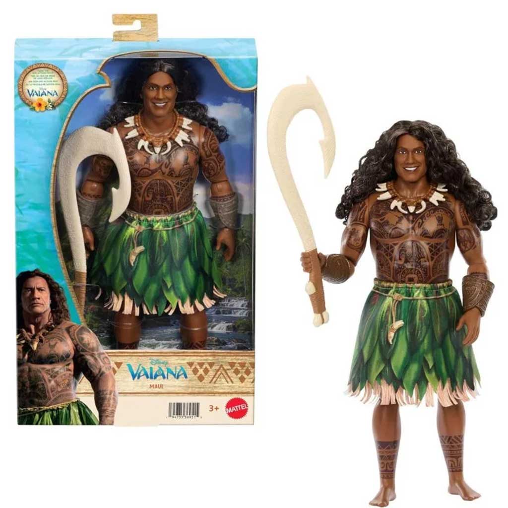 imagen de Disney Princesas: Moana la película - figura de Maui 26cm - Mattel 2