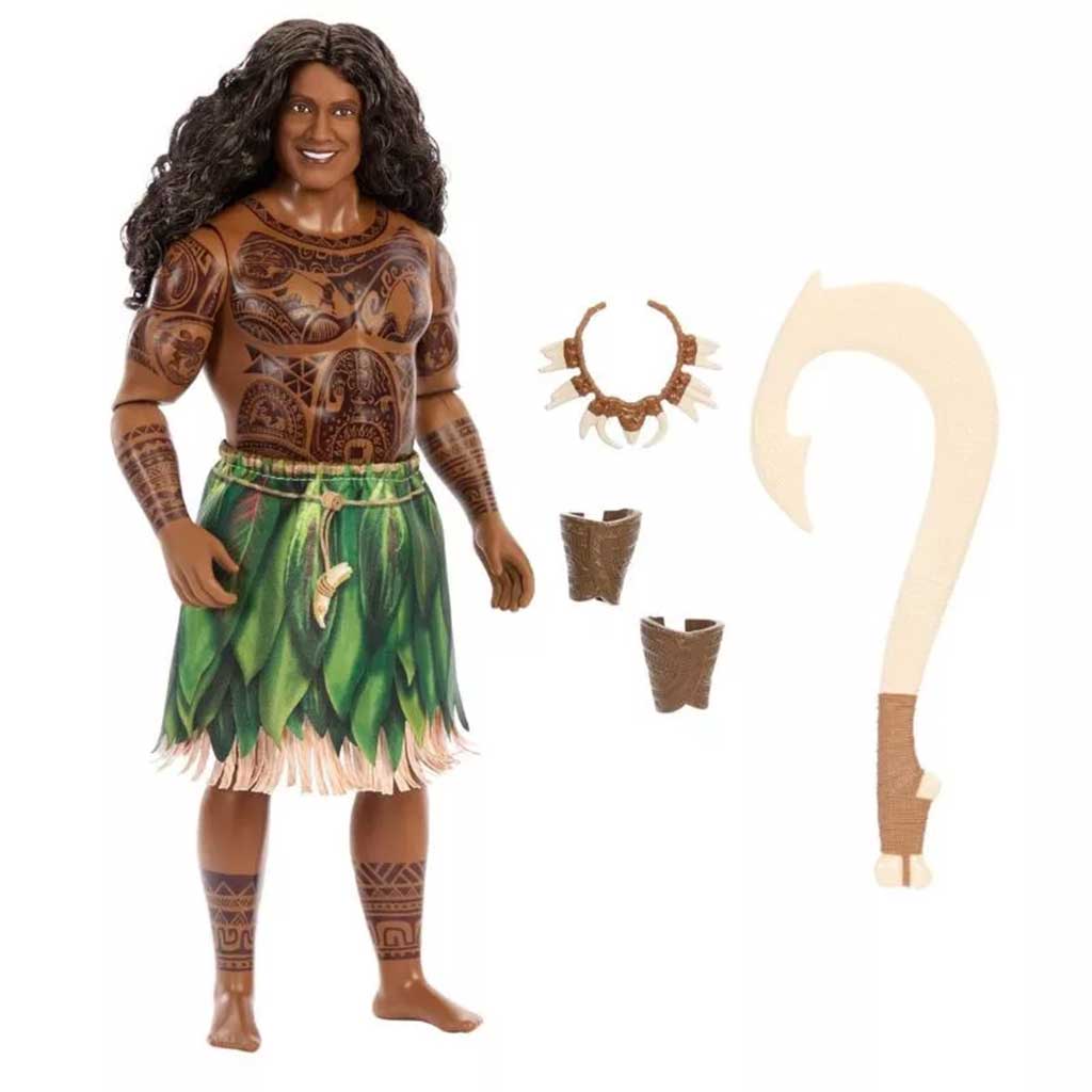 imagen de Disney Princesas: Moana la película - figura de Maui 26cm - Mattel 3