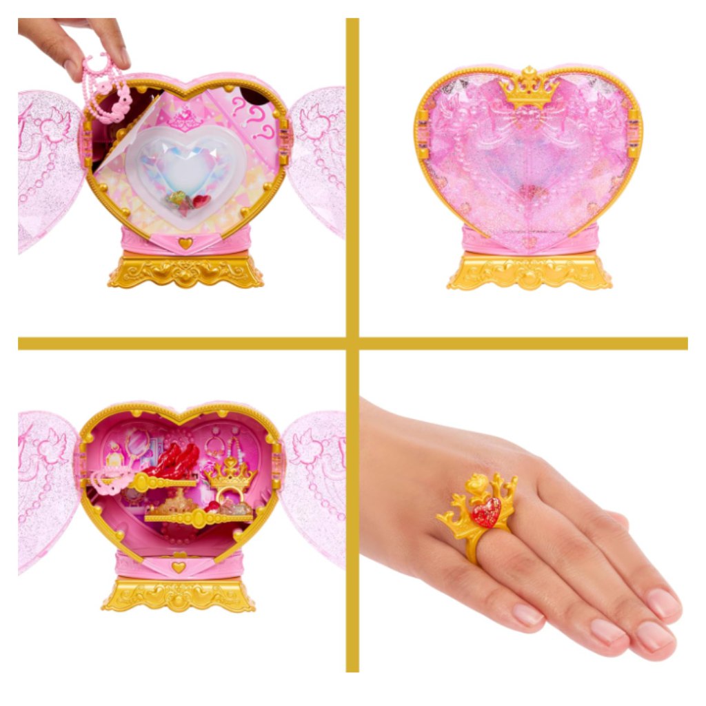 imagen de Disney Princesas: Muñeca sorpresa corazón - Bella - Mattel 3