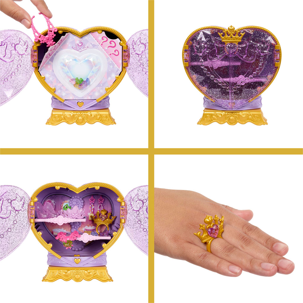 imagen de Disney Princesas - Muñeca Sorpresa Corazón Desnudo - Rapunzel - Mattel 5