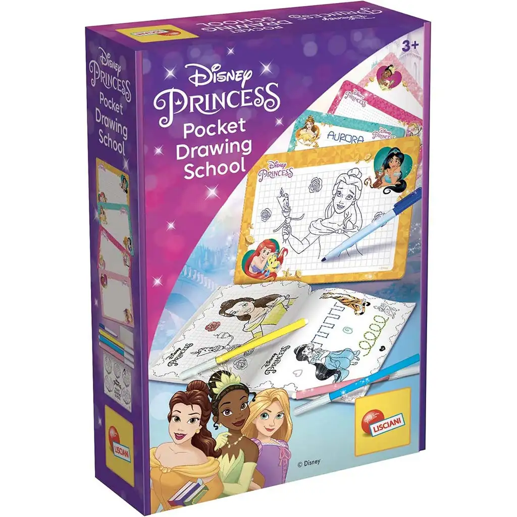 imagen de Disney Princesas Pequeño set de dibujo - Lisciani 1