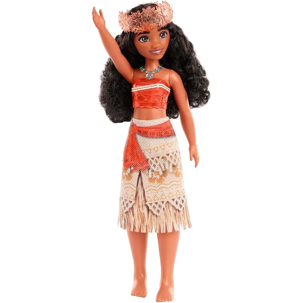 imagen de Disney Princesas: Princesas Brillantes - Figura de Moana - Mattel 2