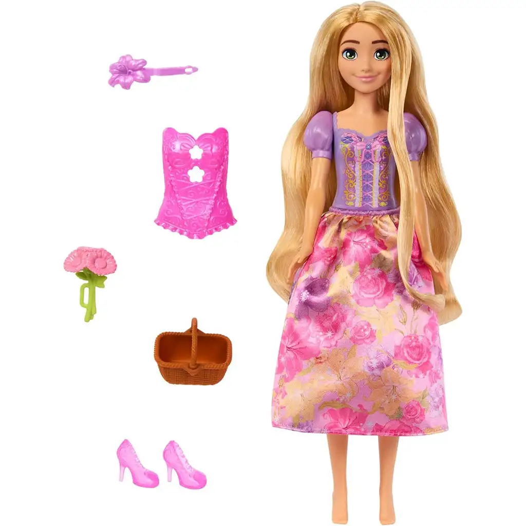 imagen de Disney Princesas: Sorpresa Mágica Rapunzel muñeca - Mattel 2