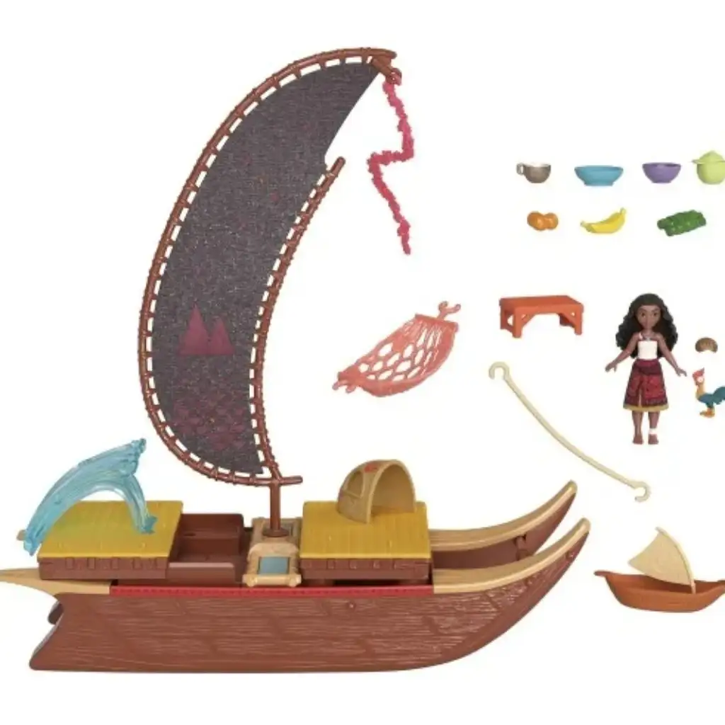 imagen de Disney Princesas: Vaiana 2 Barco de Vela Mágico - Mattel 2