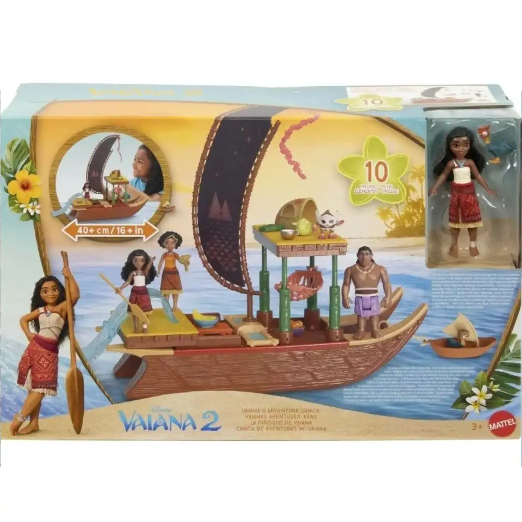imagen de Disney Princesas: Vaiana 2 Barco de Vela Mágico - Mattel 1