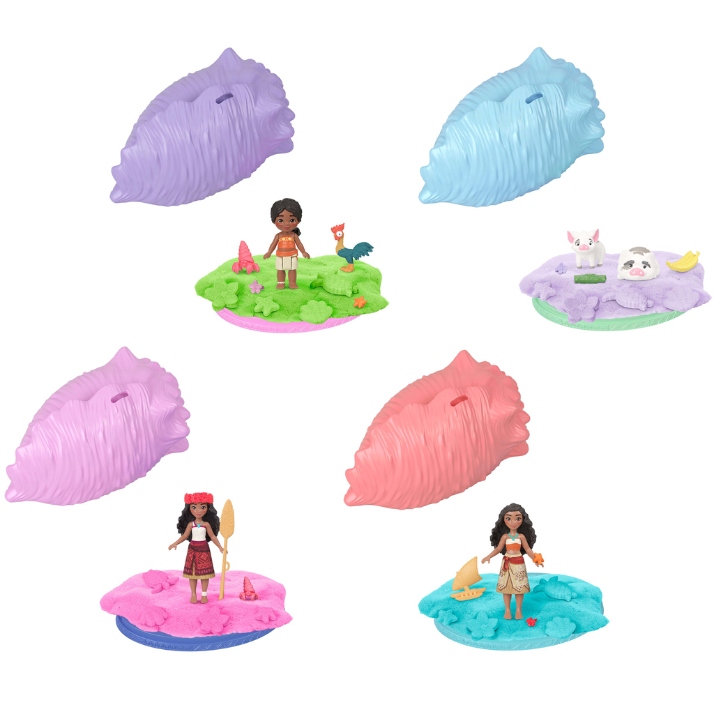 imagen de Disney Princesas: Vaiana mini sorpresa con figura de arrecife - Mattel 2