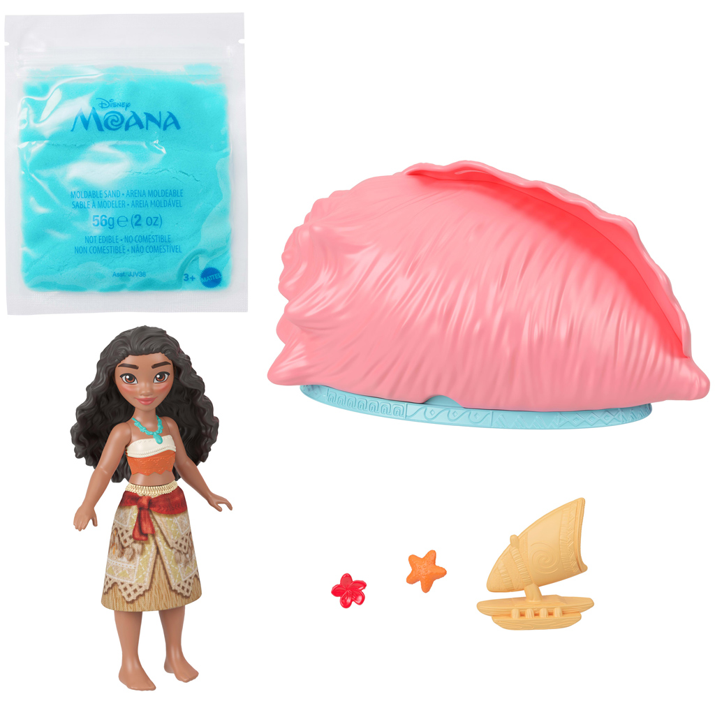 imagen de Disney Princesas: Vaiana mini sorpresa con figura de arrecife - Mattel 3