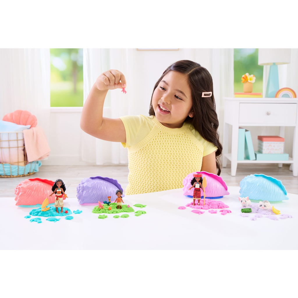 imagen de Disney Princesas: Vaiana mini sorpresa con figura de arrecife - Mattel 4