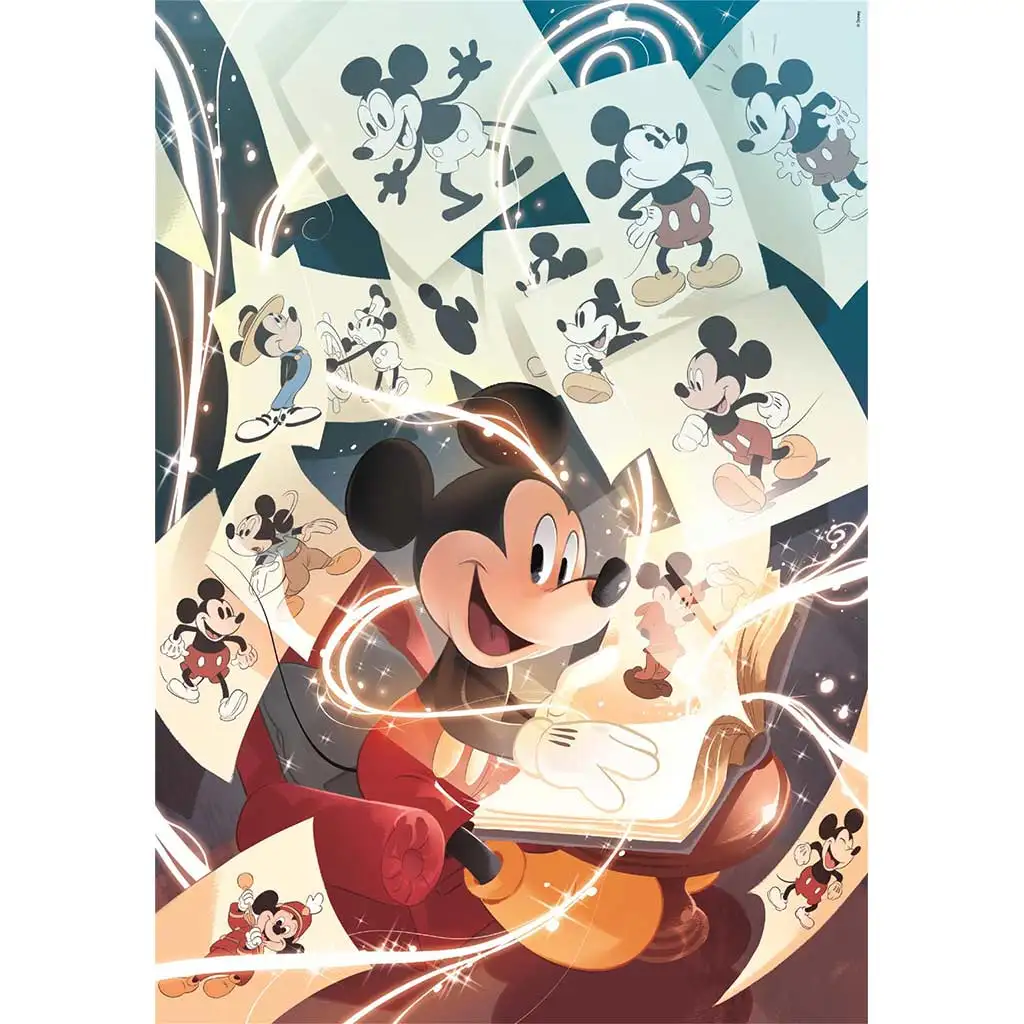imagen de Disney: Puzzle compacto clásico de 1000 piezas de Mickey Mouse 50x70cm - Clementoni 2