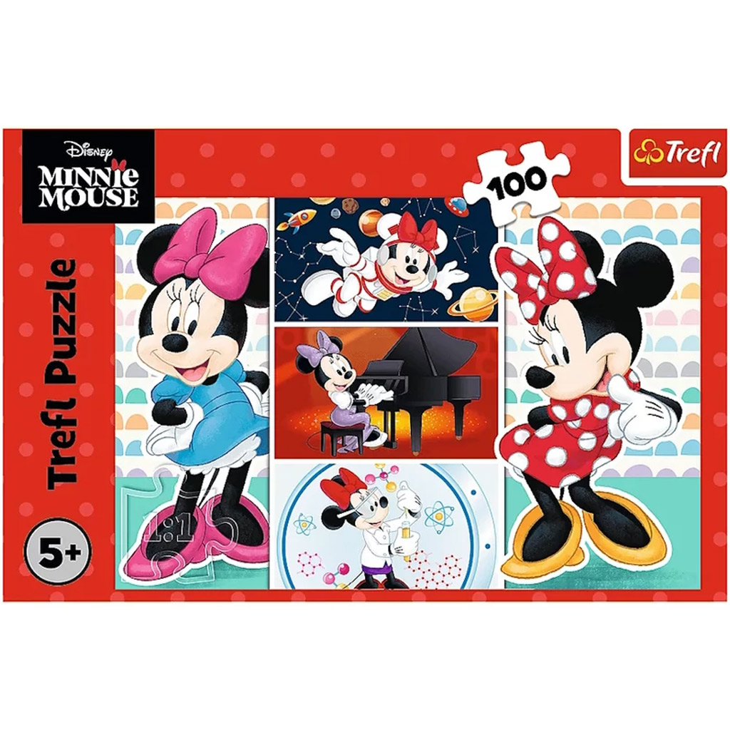 imagen de Disney: Puzzle de 100 piezas de Minnie Mouse - Trefl 2