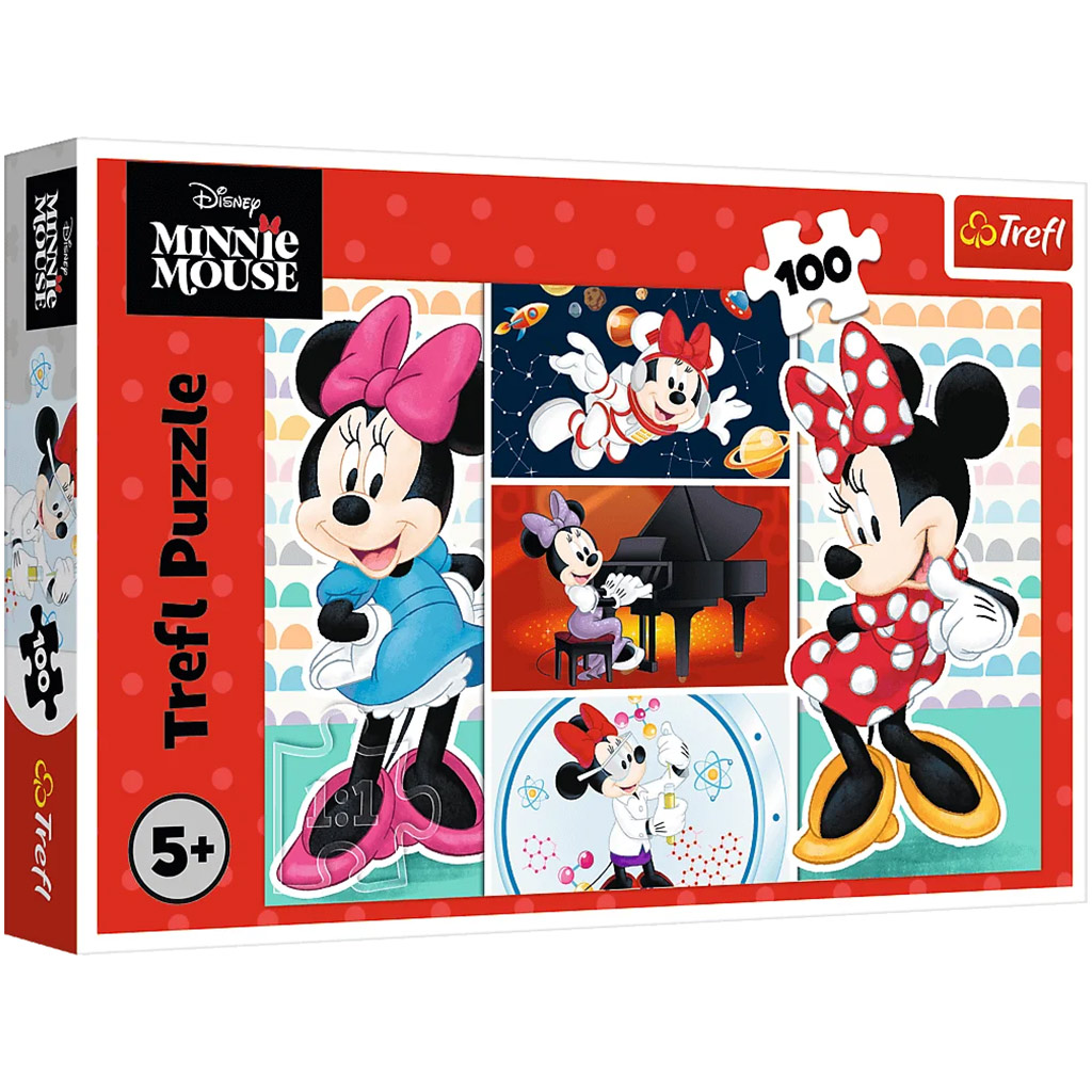 imagen de Disney: Puzzle de 100 piezas de Minnie Mouse - Trefl 1