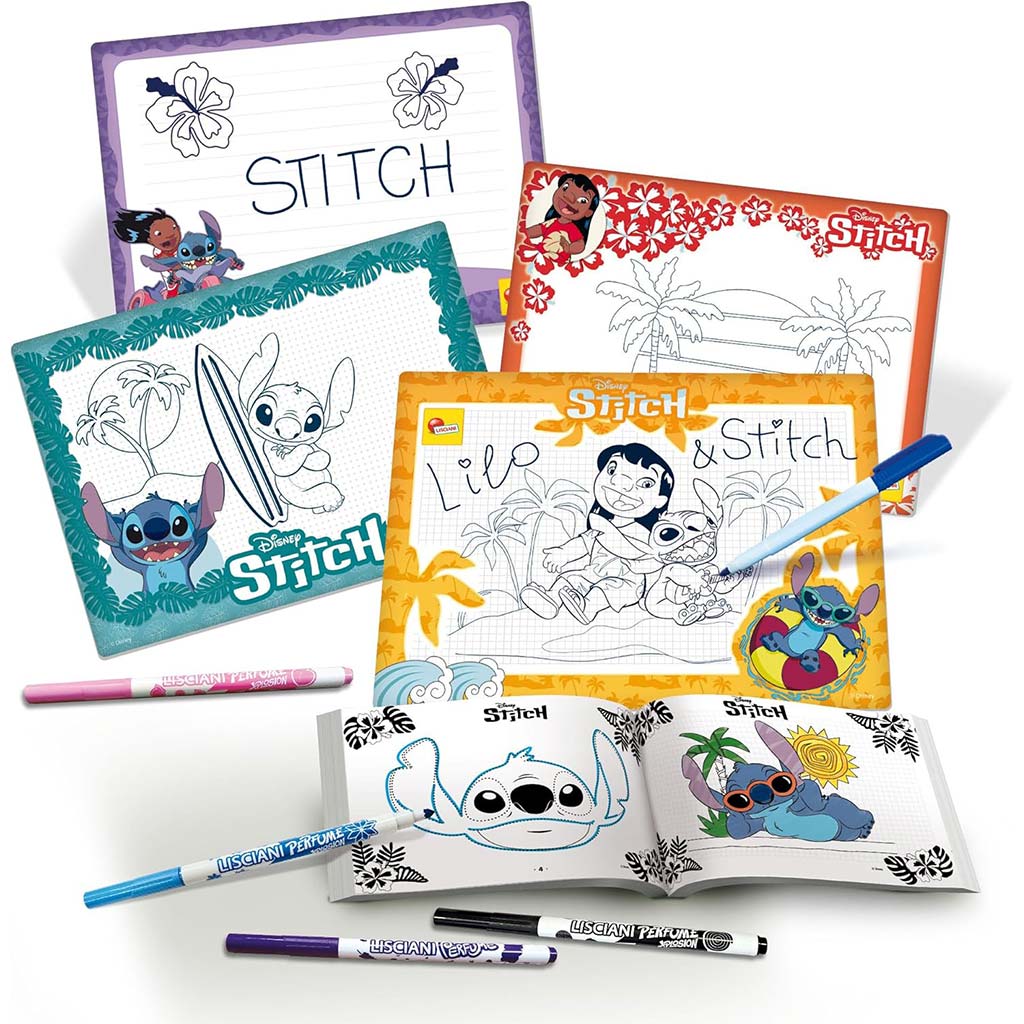 imagen de Disney Stitch escuela de dibujo set - Lisciani 2