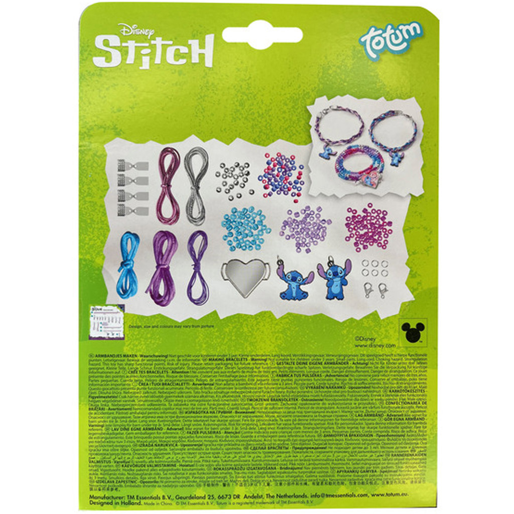 imagen de Disney Stitch kit de creación de pulseras - Totum 2