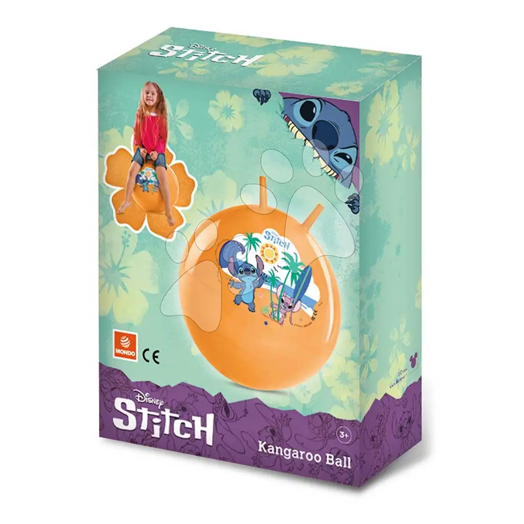 imagen de Disney Stitch pelota saltarina 50cm - Mondo Toys 2