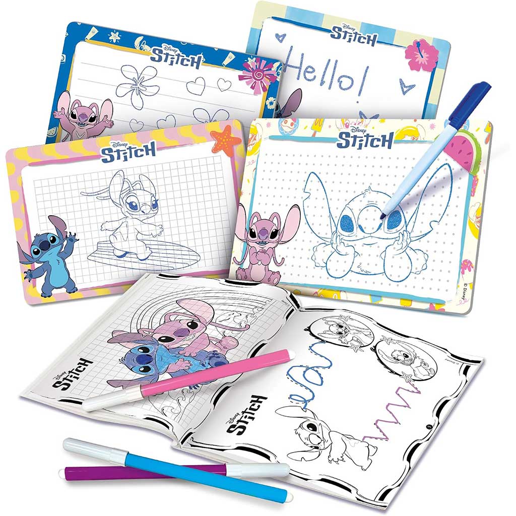 imagen de Disney Stitch Pequeño tamaño escuela de dibujo - Lisciani 2