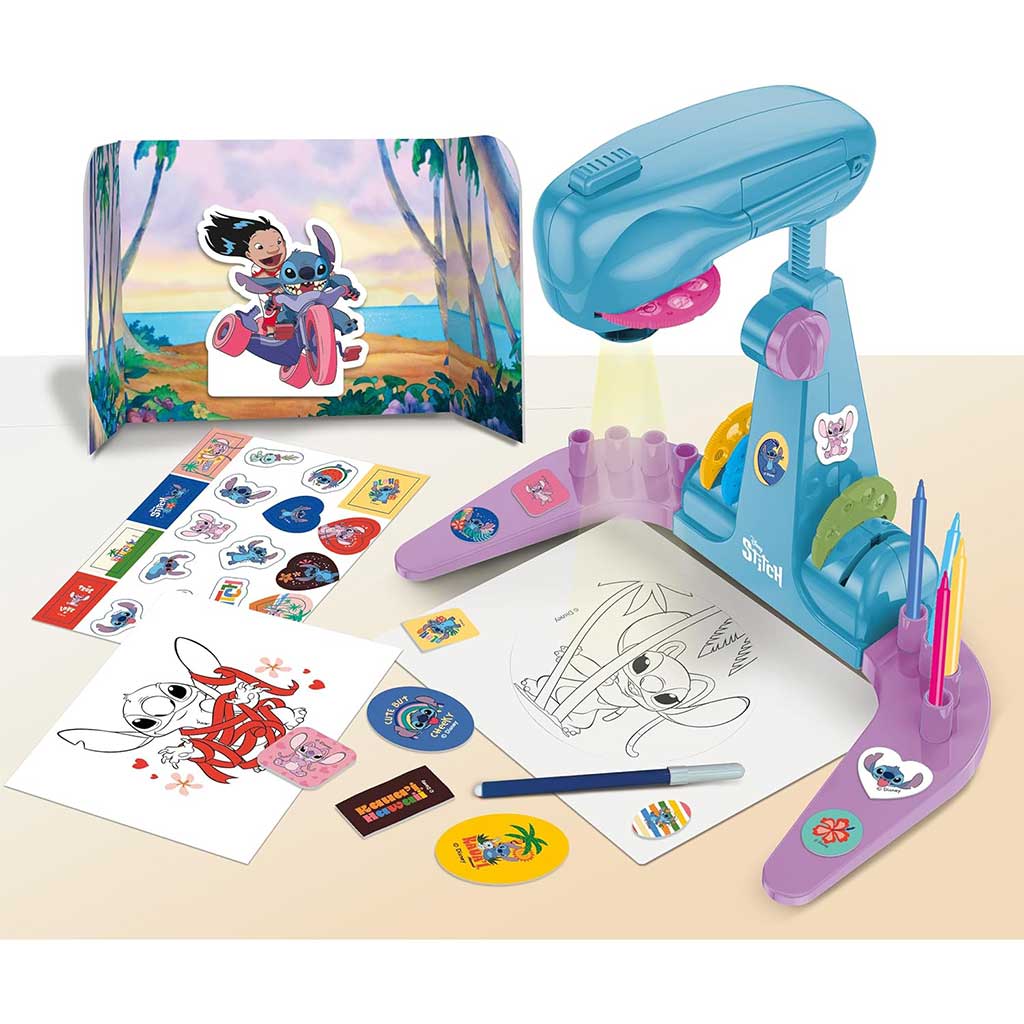 imagen de Disney Stitch Proyector de colorear - Lisciani 2