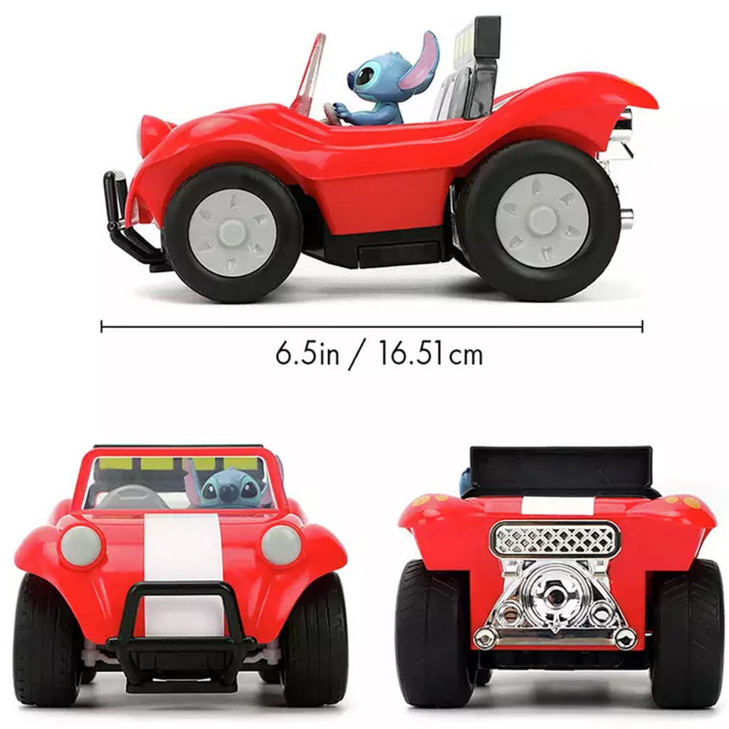 imagen de Disney Stitch RC coche de control remoto 1/24 - Jada Toys 3
