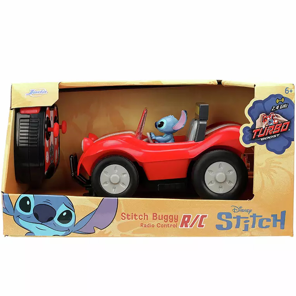 imagen de Disney Stitch RC coche de control remoto 1/24 - Jada Toys 1