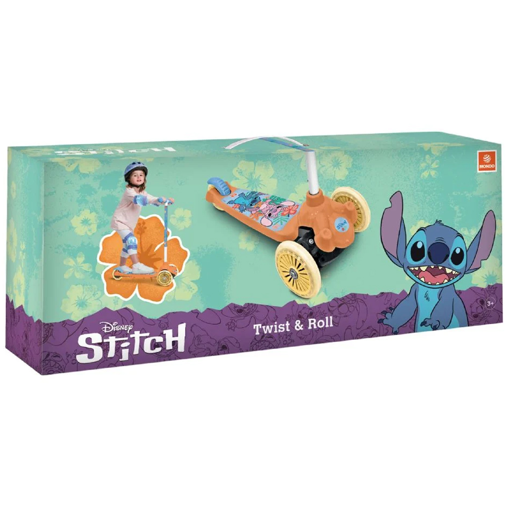 imagen de Disney Stitch Twist and Roll patinete de tres ruedas - Mondo Toys 3