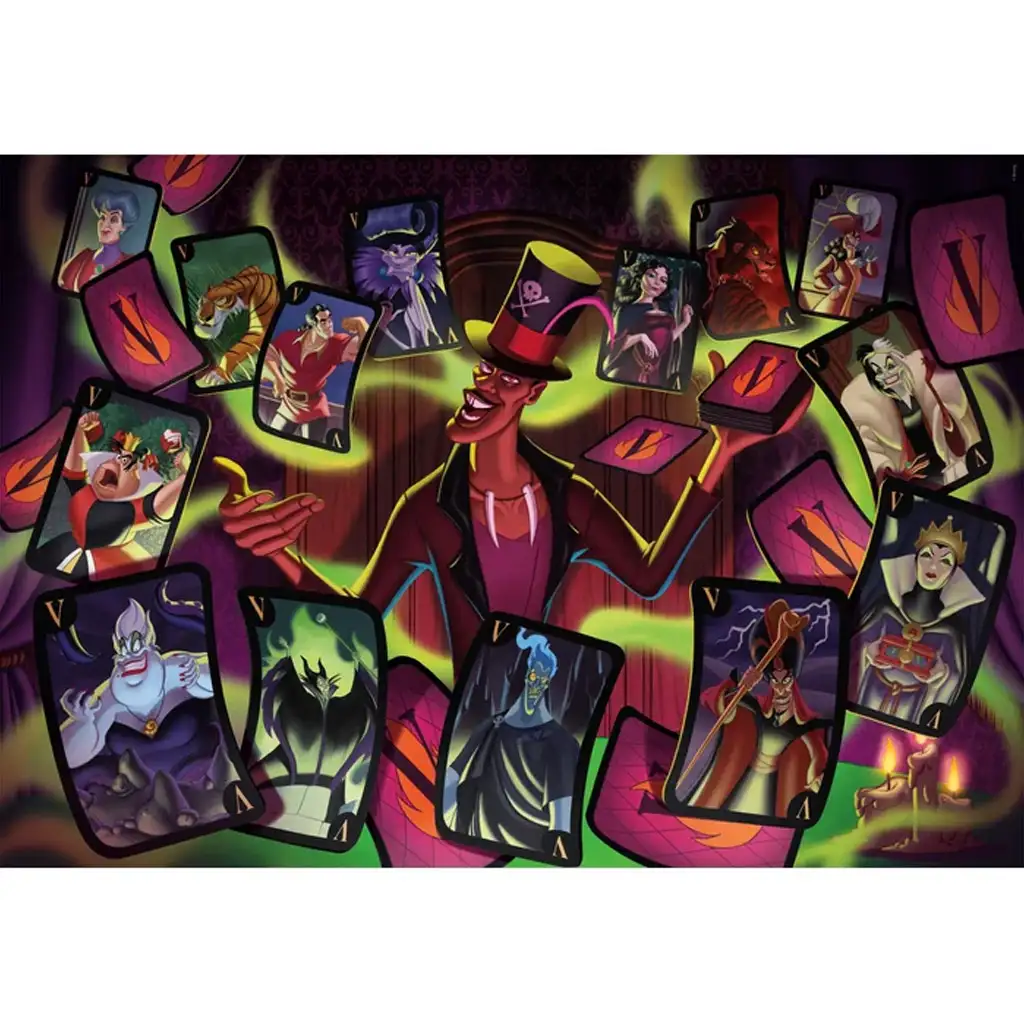 imagen de Disney - Villanos HQC 1500 piezas puzzle compacto - Clementoni 2