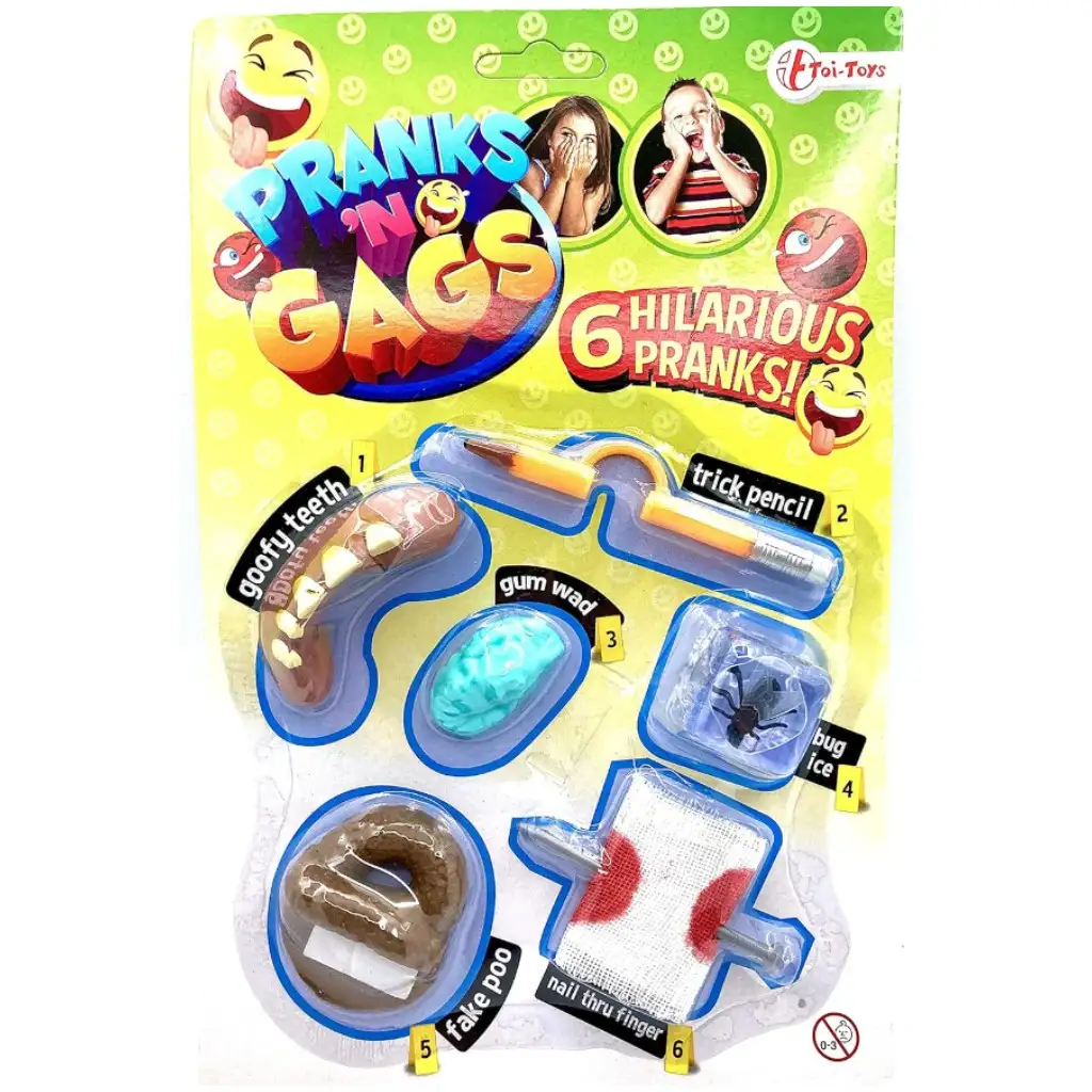 imagen de Divertidas bromas set de 6 piezas 1