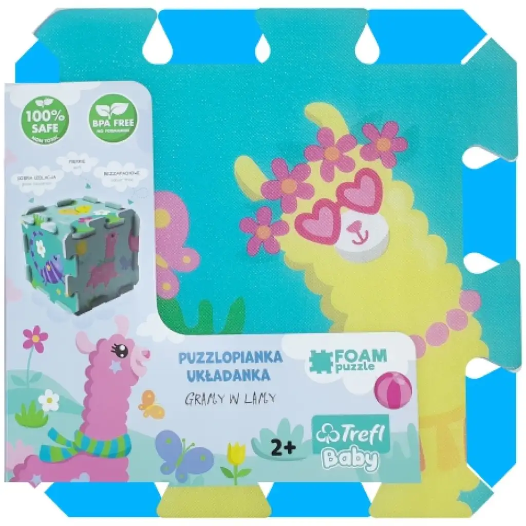 imagen de Divertidos llamas puzzle de espuma - Trefl 1