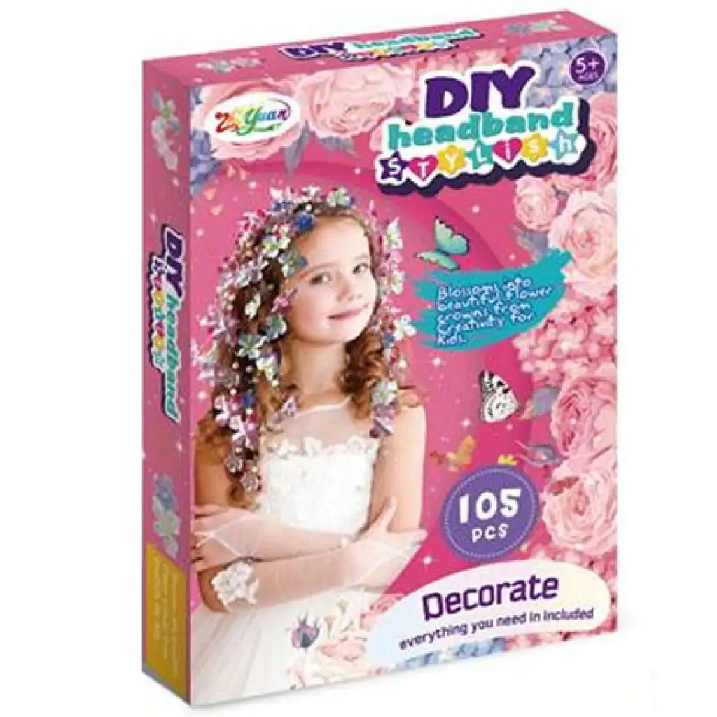 imagen de DIY Headband set de decoración para el cabello 105 piezas 1