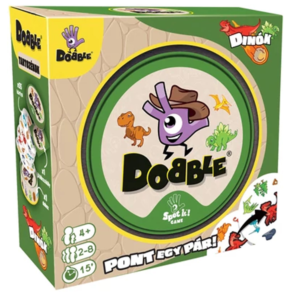 imagen de Dobble Dinosaurios juego de mesa 1