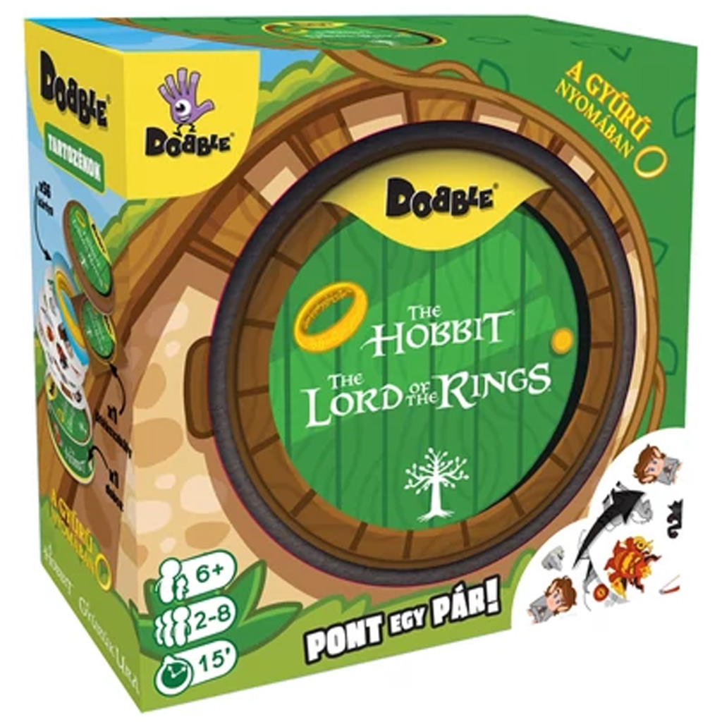 imagen de Dobble Hobbit - En la senda del anillo juego de mesa 1