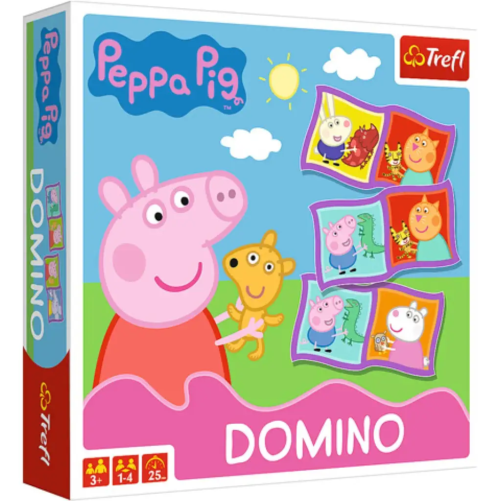 imagen de Dominó de Peppa Cerdita - Trefl 1