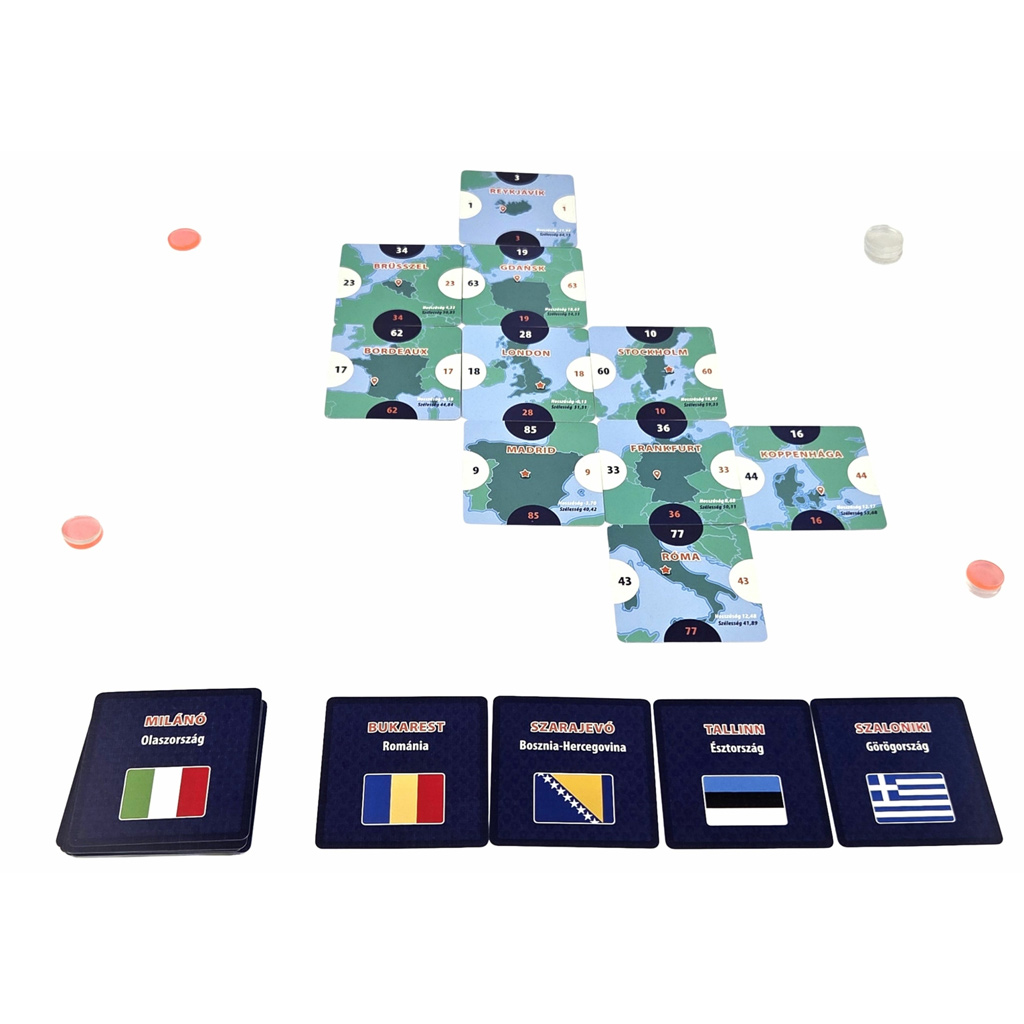 imagen de ¿Dónde está? - Juego de mesa Europa 4