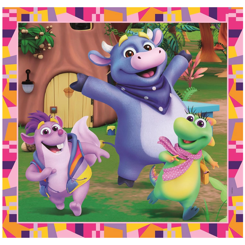 imagen de Dora la exploradora 3x48 piezas Supercolor puzzle - Clementoni 2